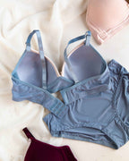Seamless Thin Pad Smooth Bra & Panty Set