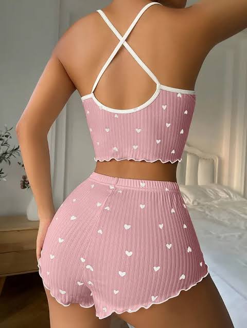Love Shorts and Shirt Set