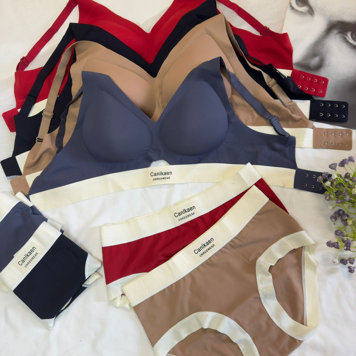 Seamless Bra Set