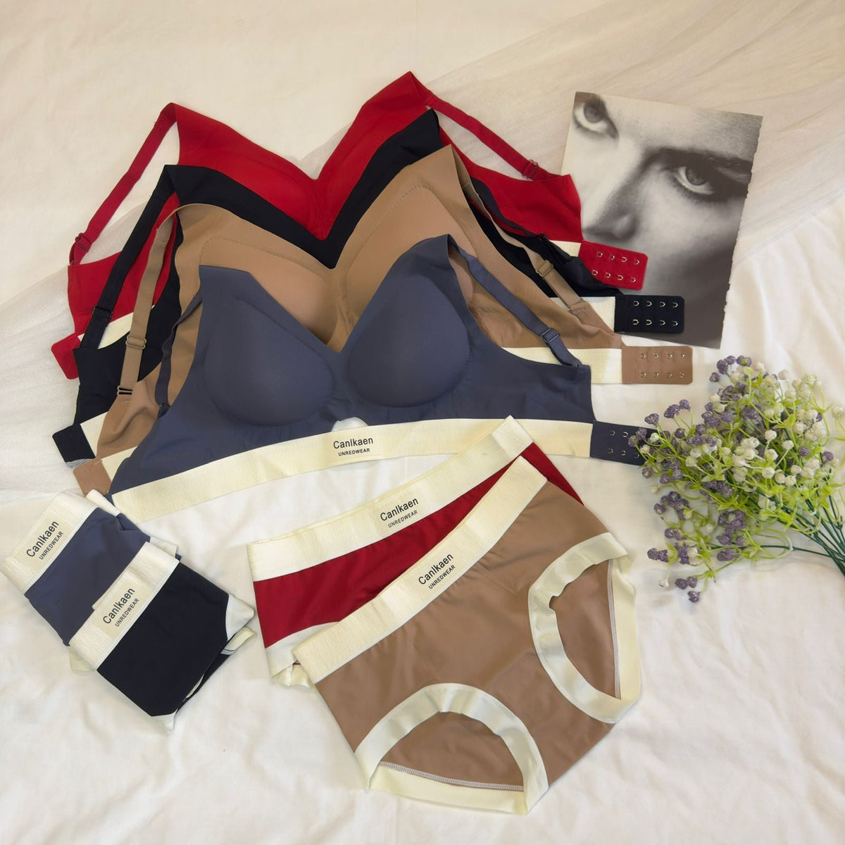 Seamless Bra Set