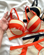 Buckle Style Bra Set