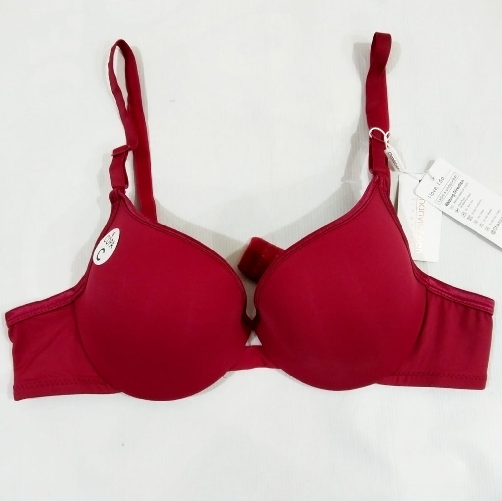 Premium Shiny Push Up Bra Set