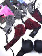 Moon Light Padded Push-up Bra Panty Set (316)